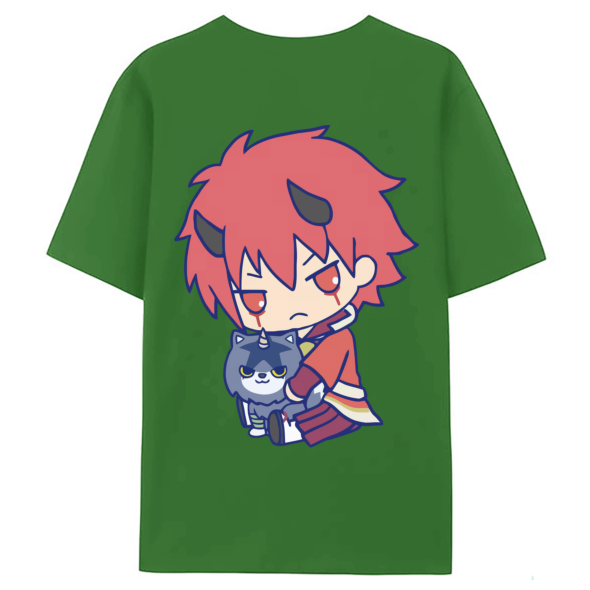 （画像用） 転スラ Regarding Reincarnated to Slime レディース半袖Tシャツ(バックプリント)